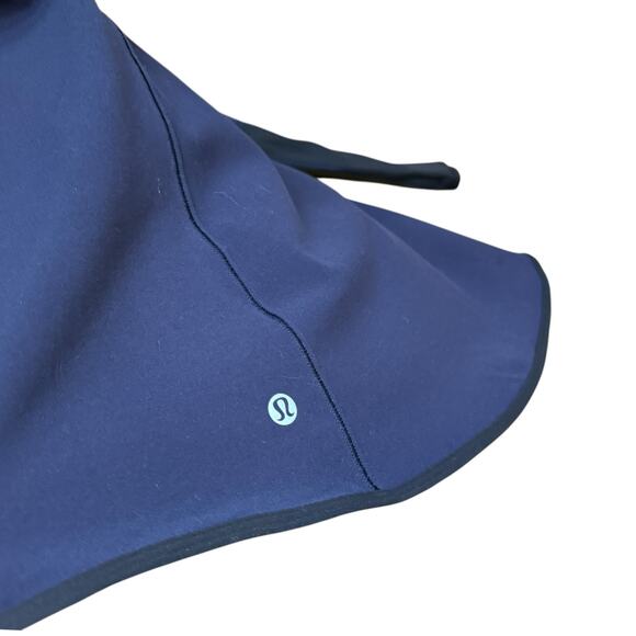 Lululemon Shape Up Pullover Hoodie Women's Size 10 Midnight Navy Nulu Fabric - Picture 6 of 10